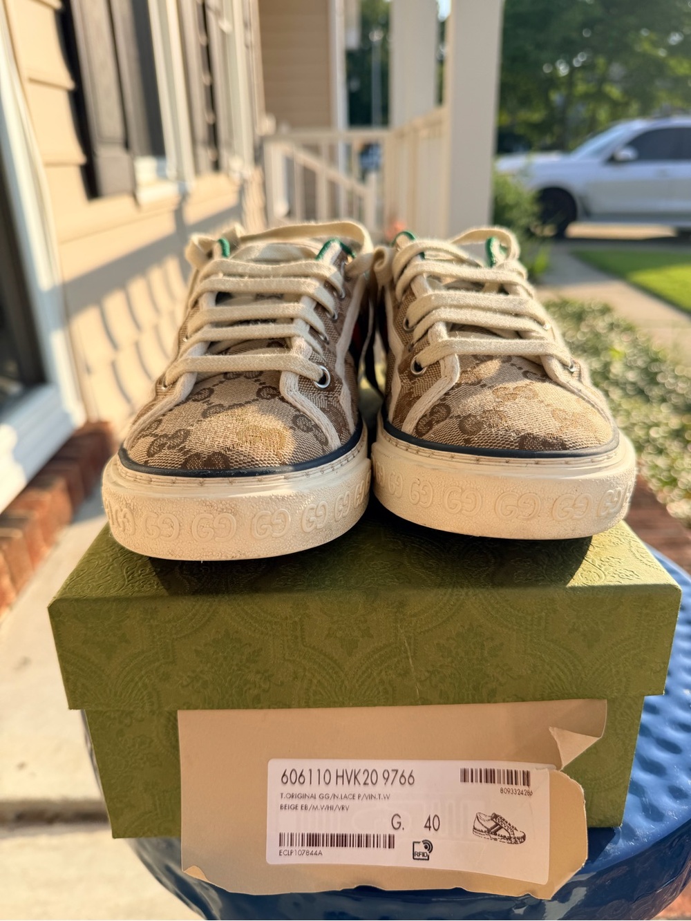 AUTHENTIC Women's Gucci Tennis 1977 sneaker - Picture 10 of 12